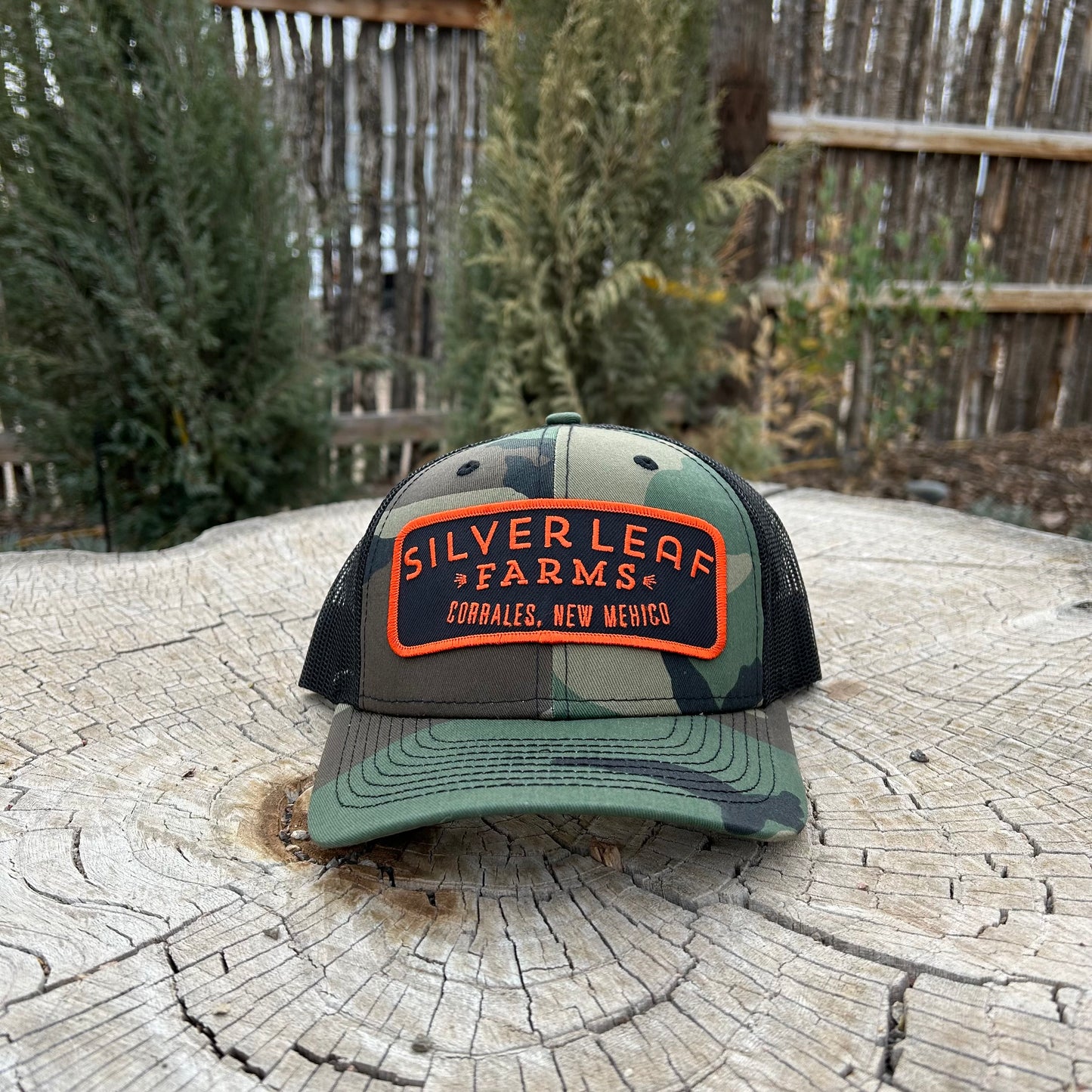 Silver Leaf Farms Hat Camo